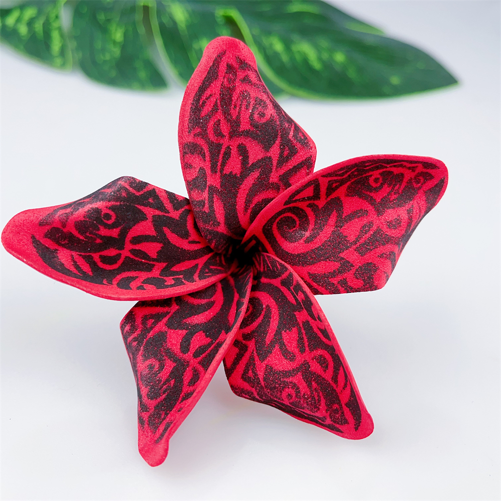Kn Hf021 Plumeria Hair Pick