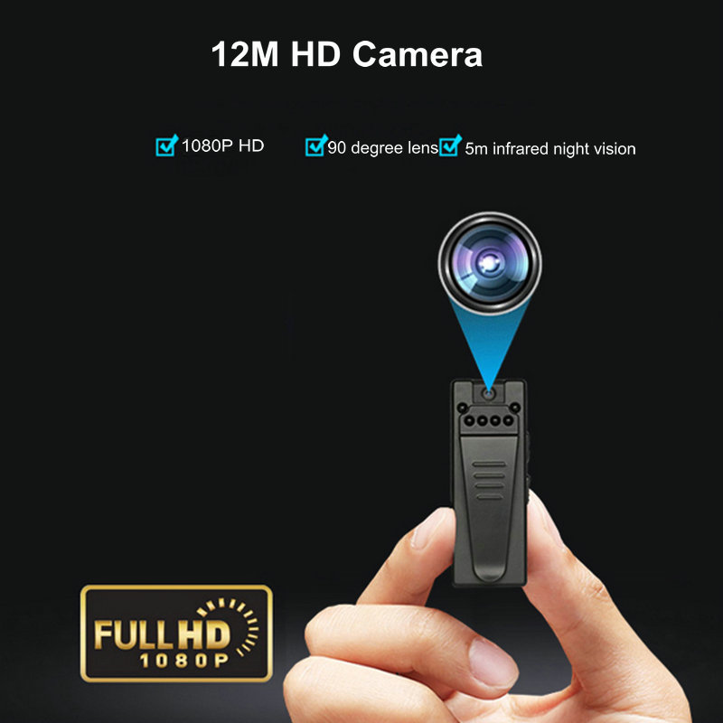 A7 Vandlion Mini Pen Camera Infrared HD Micro Video Camera Audio Voice Recorder H.264 Body Recording Sports DVR Camcorder
