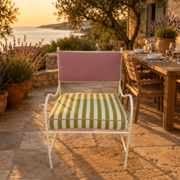 Modern design stainless steel outdoor chair for patio