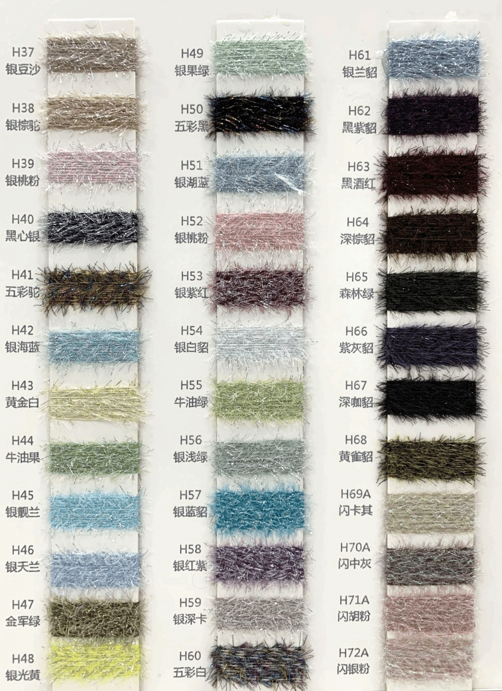 Sliver Feather Yarn 2