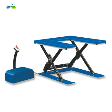 New Design U Type Scissor Lift Table For Pallet Lifting