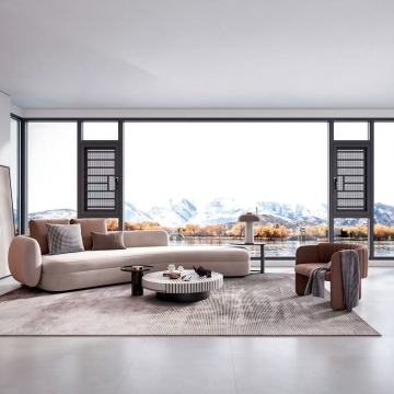 Thermal Break Aluminum Residential Casement Window