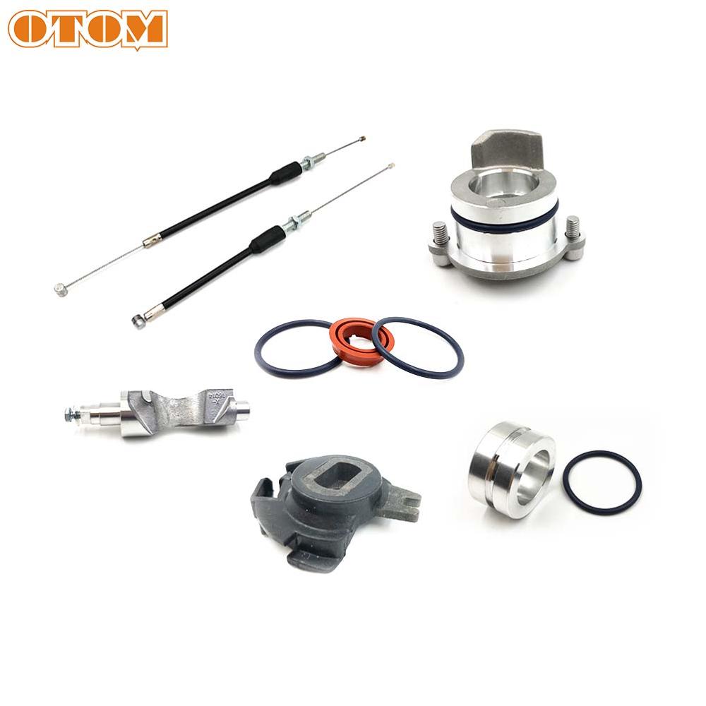 OTOM Motorcycle Control Valve Repair Parts Switch Exhaust Cover Cable Wire O-ring Seal Aluminum Bushing For YAMAHA DT230 MT250