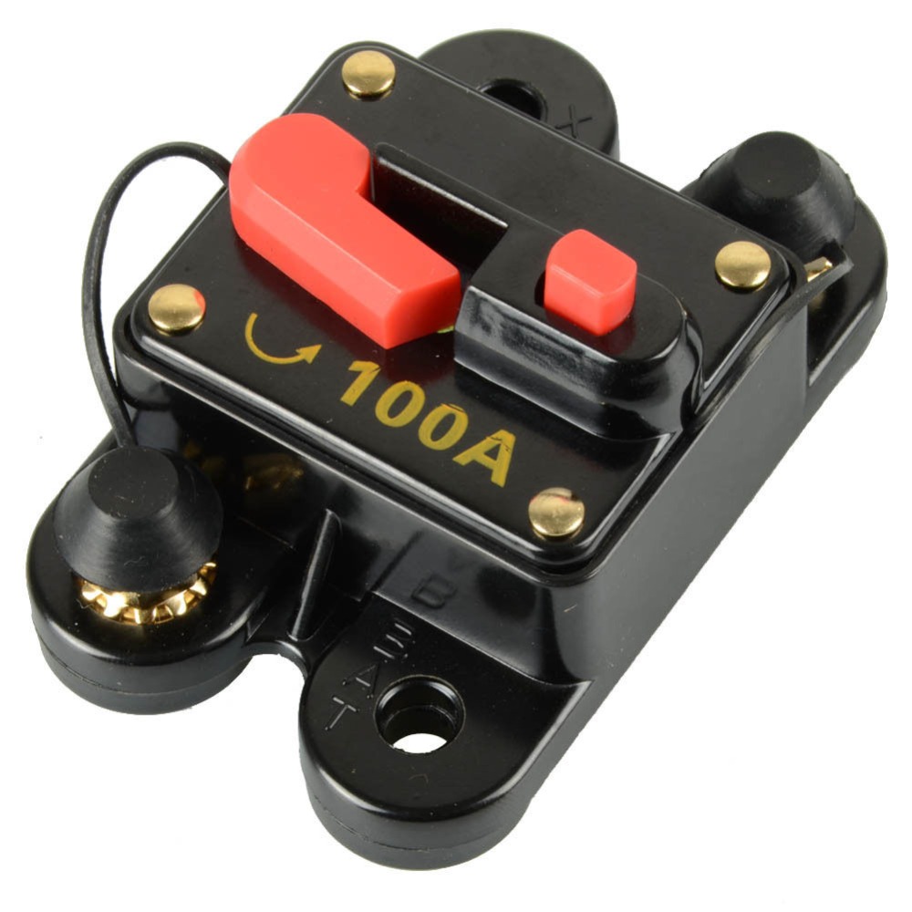 12V 24V DC Circuit Breaker Home Solar System Waterproof Breakers Reset Fuse Circuit Protection rcbo 60A 80A 100A 150A 200A 250A