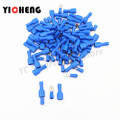 100pcs connection terminal cold-pressed terminal block terminals for wire cable crimping kit wire connector FDFD MDD