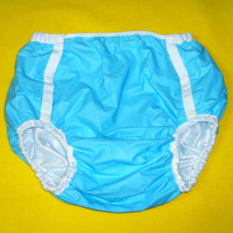 Free Shipping FuuBuu2213-Blue-XL Adult Diaper/ incontinence pants/ diaper changing mat/ABDL