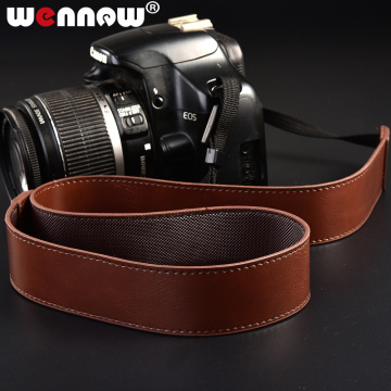 PU Leather Camera Strap for Nikon Canon Sony Pentax Panasonic Photography Spare Parts Neck Shoulder Sling Belt