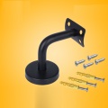 4 Piece Handrail Brackets for Wall Mounted Handrail Balustrade, Heavy Duty Stair Rail Bracket Bannister Wall fixtures Support
