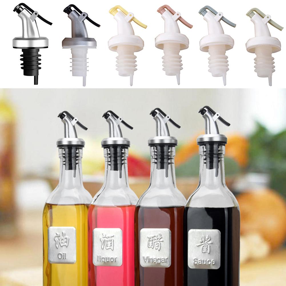 Olive Oil Sprayer Liquor Dispenser Wine Pourers Flip Top Beer Bottle Cap Stopper Tap Faucet Bartender Bar Tools Accessories