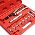 Doersupp 11 in 1 Professional Universal Case 11pcs Auto Valve Stem Seal Plier Seating Pliers Remover Installer Tool Kit Set