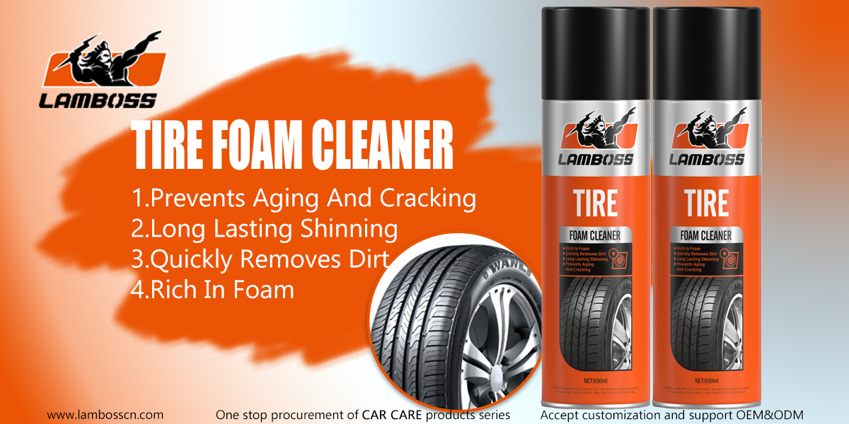 tire foam cleaner(Facebook）