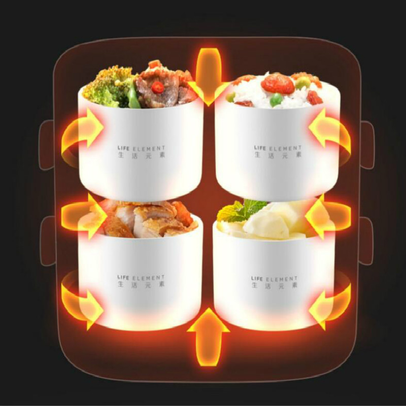2019 Electric Lunch Box Small Lunch Box Rice Cooker Cooking Appliance Thermal Lunch Box Hot Dish Cooking Rice Hot Rice Cooker