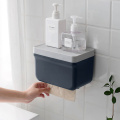 Toilet Tissue Box Waterproof Paper Holder Shelf Storage Box Creative Wall Mount Paper Roll Holder Dispenser Bathroom Products