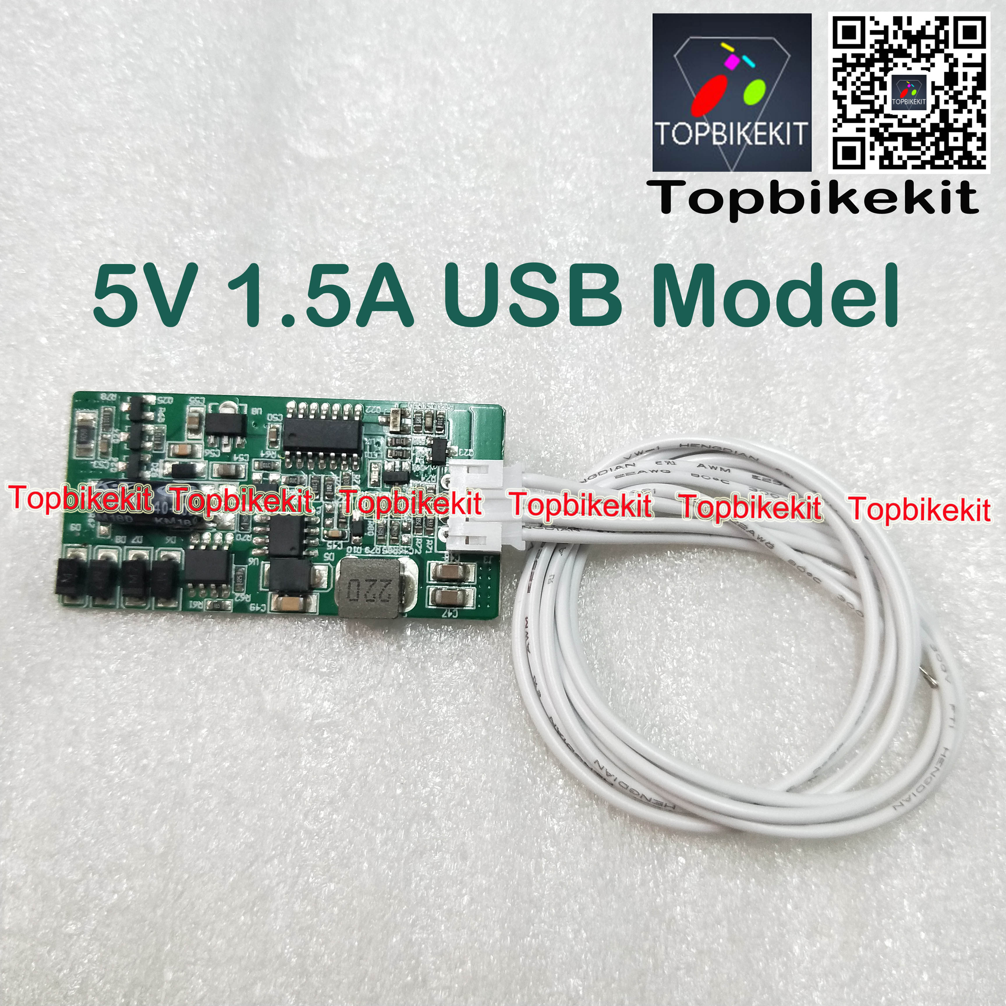 5V USB BMS Input 10V-54V for Battery Case / 5V 1.5A PCM Board Protection Board