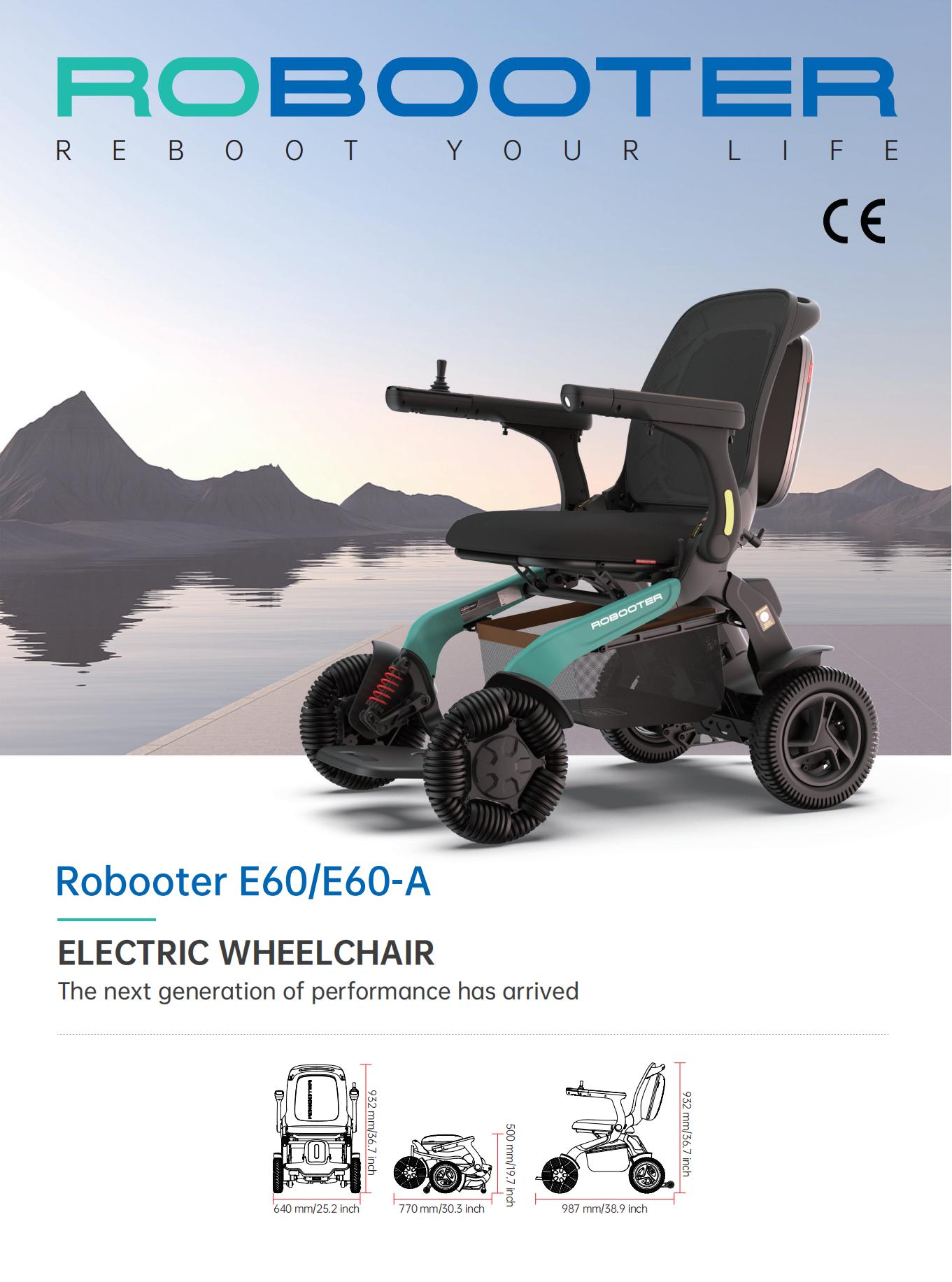 Electric Wheelchair Foldable Lightweight