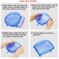 Kitchen Food Silicone Cover Cap Gadget Universal Silicone Lids for Cookware Bowl Reusable Stretch Lids Kitchen Accessories-S
