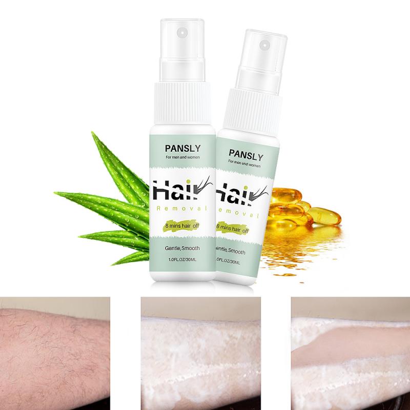 Hair Removal Spray Hair Growth Inhibitor facial Removal cream Spray Beard Bikini Intimate Face Legs Body Armpit Painless