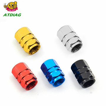 2019 New Wheel Caps Theftproof Aluminum Car Wheel Tires Valves Tyre Stem Air valve Caps Airtight Cove Levert