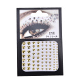 10stylesChristmas DIY Eye Tattoo Stickers Makeup Xmas Decor Eyebrow Face Body Art Adhesive Crystal Glitter Jewels Festival Party