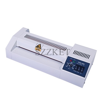 New Laminator A4 FGK260 Presses Photo Laminator Hot and cold mounted plastic file Document laminating machine English version