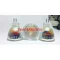 New Arrival MR11 COB 110V/220V Led Spotlight Glass Body GU4 Lamp Light AC/DC 12V MR11 5W 9W LED Bulb Warm White / white