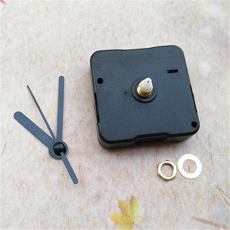 CE 50PCS Quartz Clock Parts Manufacture DIY Repair Kit Clock Parts Accessories with Short Black Clock Metal Hands Fast Shipping