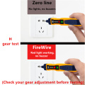 Continuity Voltage Detector Pen Non-contact Inductive AC/DC Voltage Meter Electric Compact Pen Voltage Battery Test Pencil