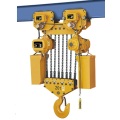 1T--5TX4M HHBB series all-in-one moving electric chain hoist with electric trolley 380V50HZ 3-phase, CE certificated electric