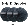 Style D Black 3pcs