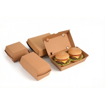 Premium Corrugated Hamburger Boxes for Food Packaging