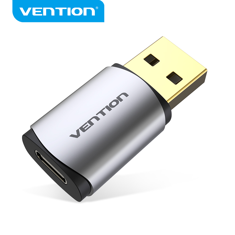 Vention USB to USB-c Sound Card USB C Adapter Audio Interface for Computer Type-C Earphone Cable PS4 Laptop Sound Card Adapter