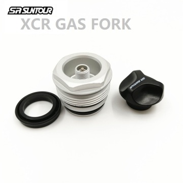 Mountain Bike Fork Repair Parts SR SUNTOUR XCR Oil Gas Fork Inflation Valve Base Xcr Bicycle Front Fork Accessories