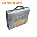 F16390/2 High Quality Fireproof Explosionproof AKKU RC LiPo Battery Safety Bag Guard Charge Sack 235 * 180 * 65 mm L M S size