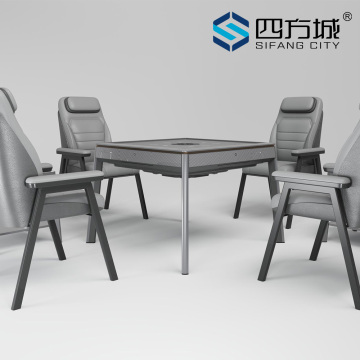 High Tech Mahjong Table T660 in Phantom Silver