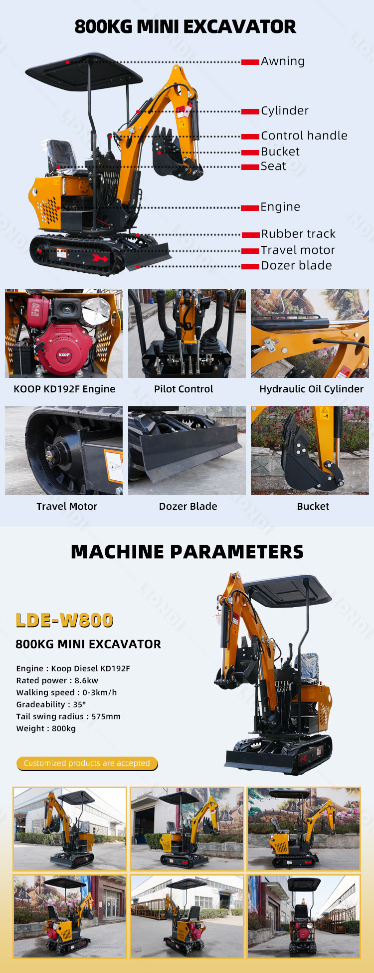 Mini Crawler Excavator