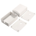 2pcs 75 x 54 x 27mm DIY Plastic Project Housing Electronic Junction Case Powered Supply Box Accessory