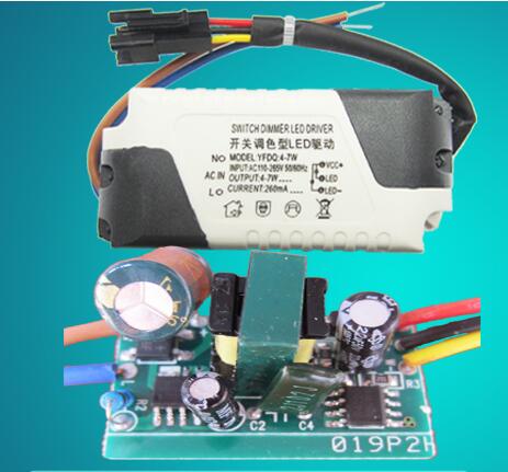 3W 4-7W 8-12W 8-25W 25-36W 36-50W Constant current 3 color change LED Driver power transformer Ballasts adapter A004