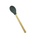 christmas rubber wooden spoon spatula