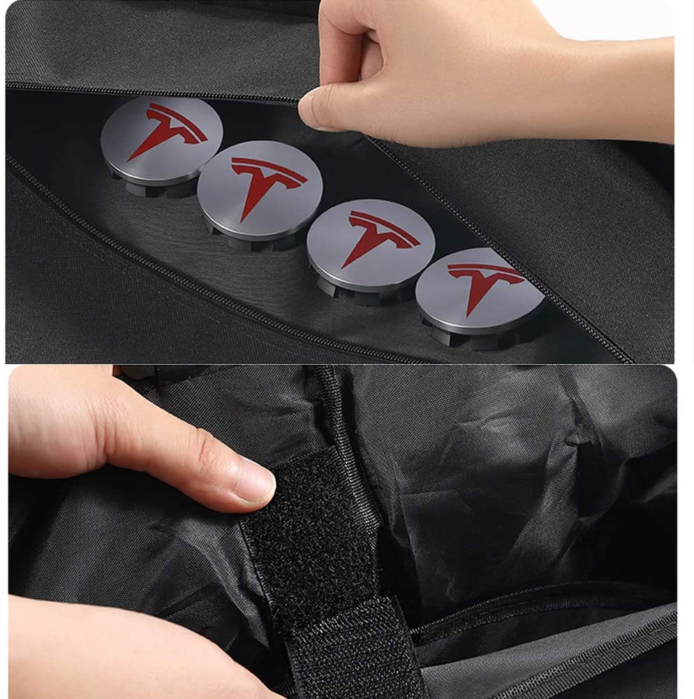 For Tesla Model 3 Aero Wheel Cover Storage Carrying Bag Hub Cover Storage Bag