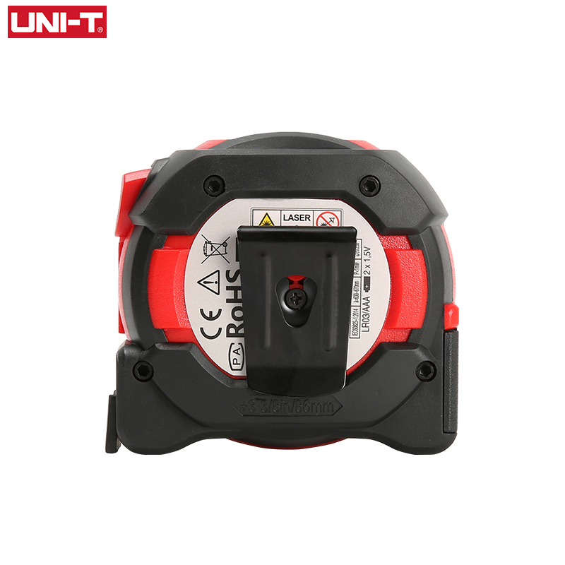 UNI-T Laser Measuring Tape Measure 40M Digital Distance Meter Rangefinder Retractable 5m Laser Ruler Trena a laser Professional