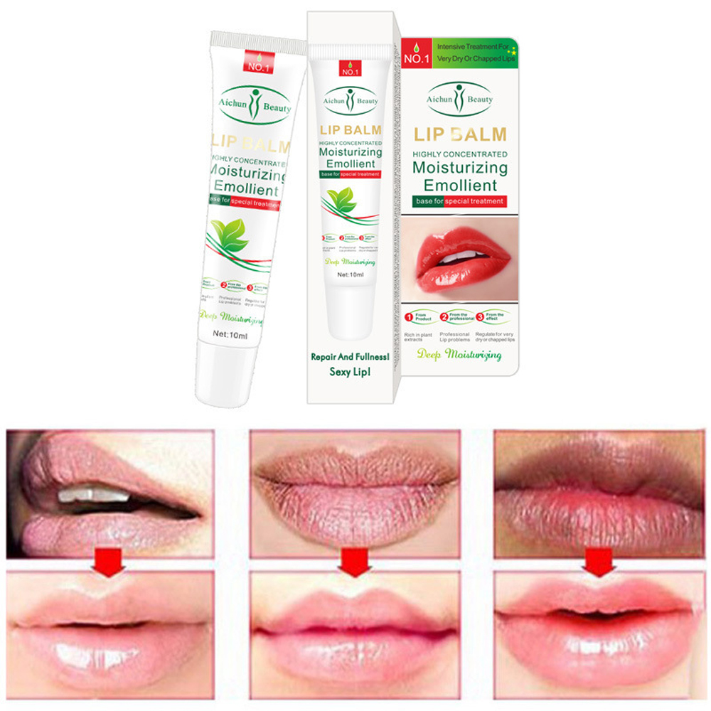 New Avocado Nourishing Colorful Lip Balm Anti Aging Antifreeze Anti-chapped Makeup Face Skin Care Repair Damage Lip Moist Cream