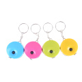 New Candy Color Keychain Tape Measure 1.5 Meters Quantity Clothing Size Tape Measure Small Tape Measure