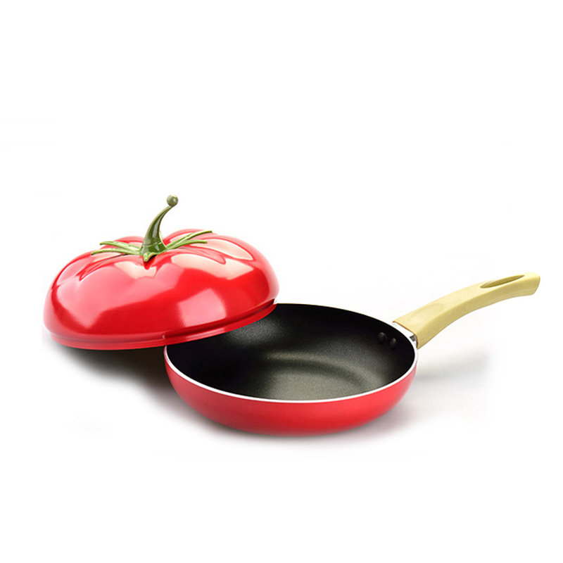 Hot Sale Fruit Frying Pan Cooking Pot Color Saucepan Ceramic Pan Grill Pan Induction Cooker Gas Aluminum Cookware Drop Shipping