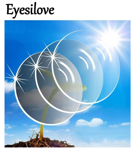 Eyesilove Customized photochromic myopia lenses Reactions optical Lenses Light Sensitive Lenses Transition eyeglasses Lenses