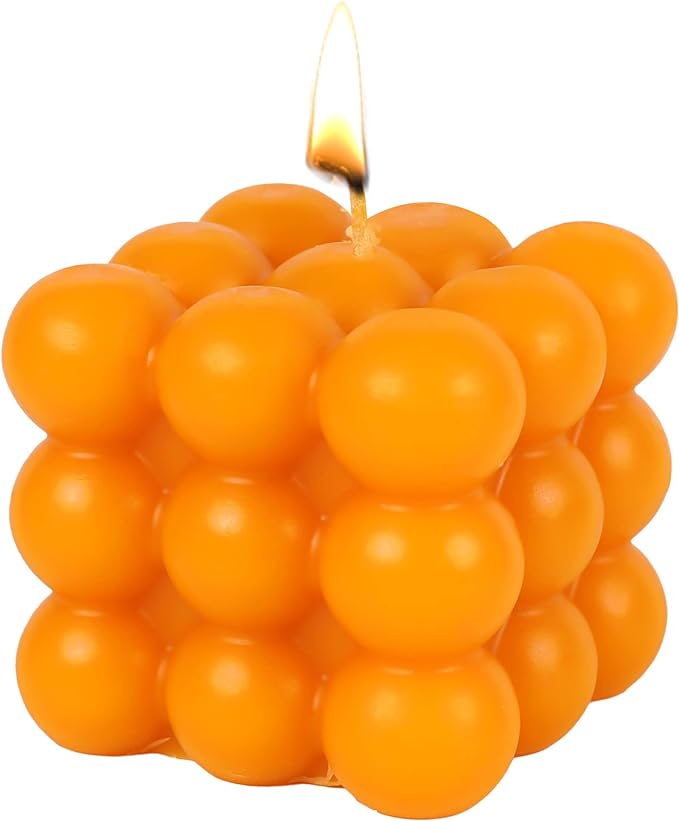 orange color cnadle