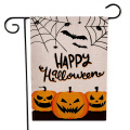 2020 New Halloween Garden Flag Pumpkin Ghost Spider Web Bat Castle Print Vertical Seasonal Outdoor Flag Hanging Decor for Yard