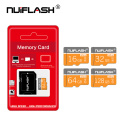 Nuiflash micro sd 128GB 64GB 32GB 16GB 80mb/s TF usb flash memory card microsd 8GB/48MB/s class10