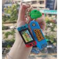 2020 DIY New Switch Game Machine Keychains Animal Crossing Key Chain Fashion Cute Shaped Pendants Men Women Students Keyrings