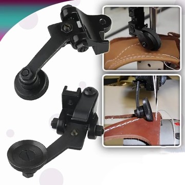 2pcs Leather Roller Presser Foot Industrial Sewing Machine Parts Leather Presser Foot Sewing Machine Roller Presser Foot Apparel