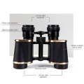 8*30 FHD Copper Mid-tone Binoculars Military Portable Outdoor Telescope With BAK4 Prisms